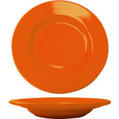 CA-120-O International Tableware, 18 oz Cancun Ceramic Pasta Bowl, Orange (12/case)