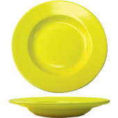 CA-120-Y International Tableware, 18 oz Cancun Ceramic Pasta Bowl, Yellow (12/case)