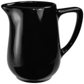 CA-60-B International Tableware, 13 oz Cancun Ceramic Creamer, Black (12/case)