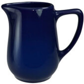 CA-60-CB International Tableware, 13 oz Cancun Ceramic Creamer, Cobalt Blue (12/case)