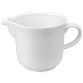 MZ-101 International Tableware, 6 oz Marzano Porcelain Creamer, Bright White (12/case)