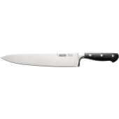 KFCC-G100 CAC, 10" Schnell Chef Knife w/ Black Handle