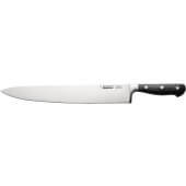 KFCC-G120 CAC, 12" Schnell Chef Knife w/ Black Handle