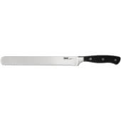 KFBR-100 CAC, 10" Scharfe Serrated Bread Knife w/ Black Handle