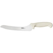 KSBR-91 CAC, 9" Klinge Serrated Bread Knife w/ Offset White Handle