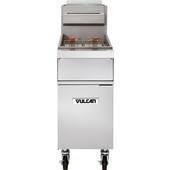1GR45M-2 Vulcan, 120,000 Btu Propane Gas Free Standing Fryer, 50 Lb, GR Series