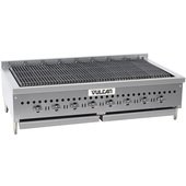 VCCB47-2 Vulcan, 47" Countertop Propane Gas Charbroiler, Radiant, 116,000 Btu