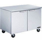 KUCR-48-2 Kool-It Signature by MVP, 48" 2 Solid Door Undercounter Refrigerator, KUCR Series