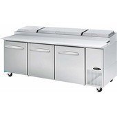 KPT-93-3 Kool-It Signature, 93" 3 Door Pizza Prep Table, (12) pans, KPT Series