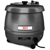 Thunder Group SEJ31000C, 10 1/2 Quart Single Well Soup Kettle / Warmer ...