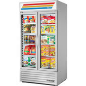 GDM-35F-HC~TSL01 True, 39" 2 Swing Glass Door Merchandiser Freezer