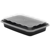 Compram Cubeware CuBE Packaging CR-811B, 12 oz CuBEware Plastic Take-Out Container w ...