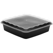 Compram Cubeware CuBE Packaging CR-1047B, 48 oz CuBEware Plastic Take-Out Container w ...