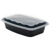Compram Cubeware CuBE Packaging CR-928B, 28 oz CuBEware Plastic Take-Out Container w ...