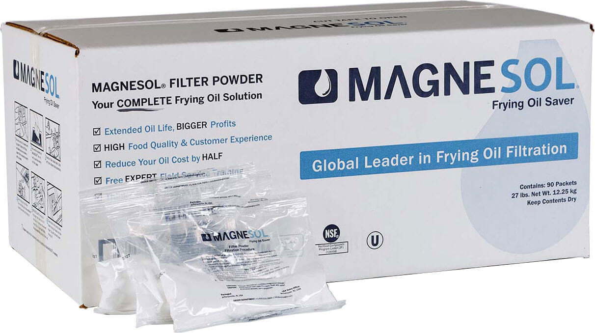RF Hunter FP2240PAK, 4.8 oz Magnesol Fryer Filter Powder Packet