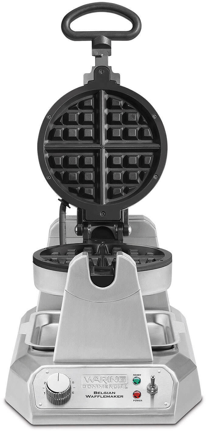 Waring WW180X Single Belgian Waffle Maker, 120V, 1200 Watt - Win Depot