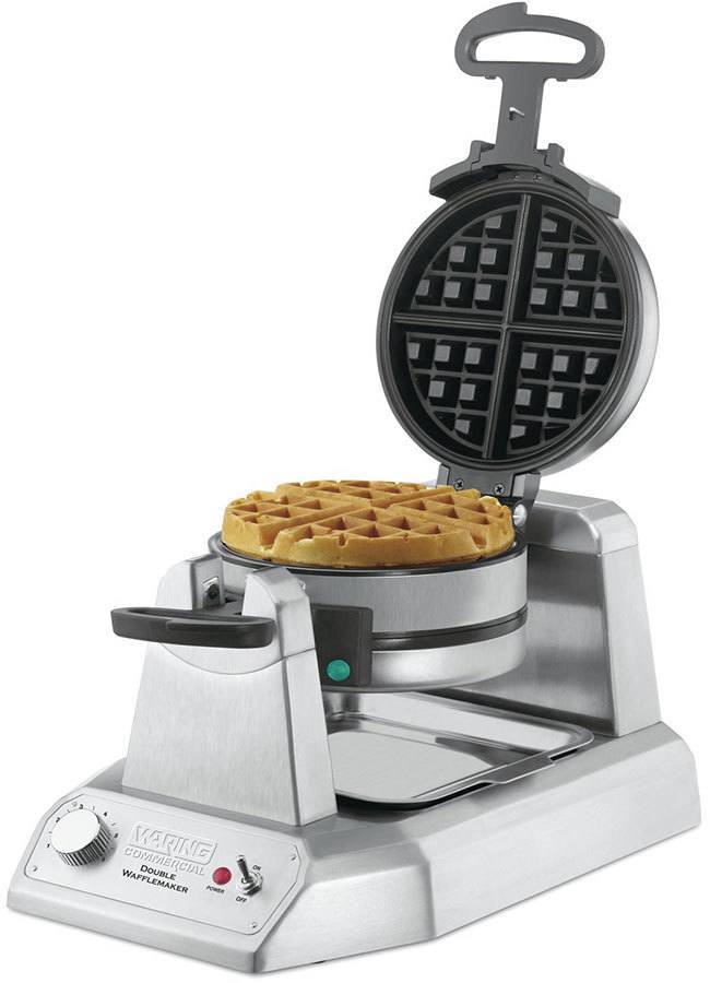 Waring WMB400X Mini Belgian Waffle Maker, 120V