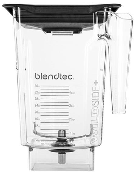 Blendtec WILDSIDE-S 3 qt Wildside Jar w/ Soft Lid & Wingtip Blade, Ounce & Cup Markings