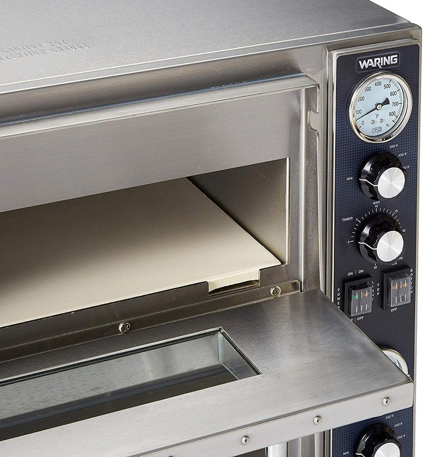 Waring Commercial Double-Deck Pizza Oven - Dual Chamber