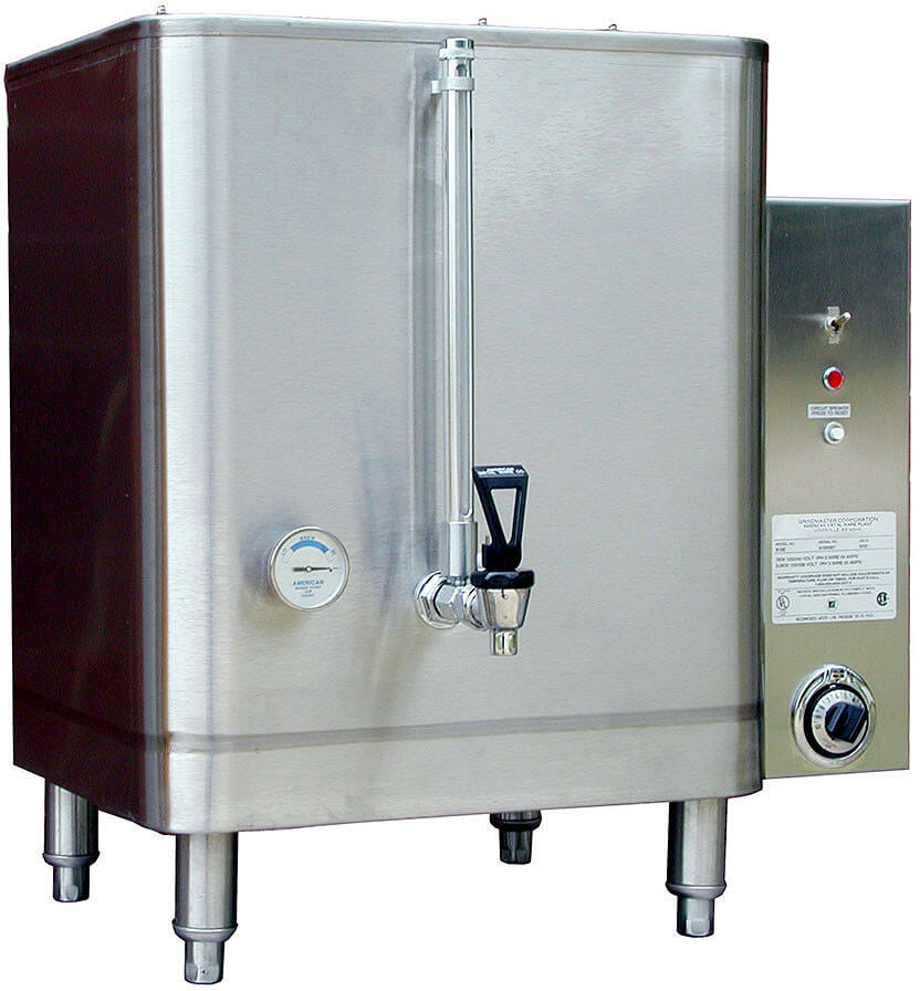 Grindmaster 830E, 30 Gallon Automatic Hot Water Boiler & Dispenser