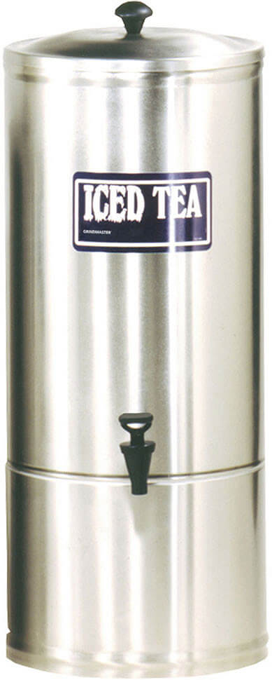 Winco SSBD-5, 5-Gallon Iced Tea Dispenser, Stainless Steel