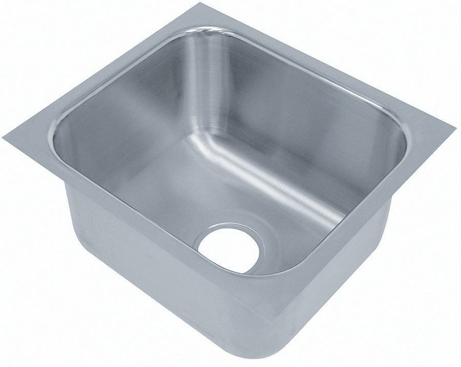 大特価 意味 Advance Tabco 2028A-14A, 1 Compartment Stainless Steel アクセサリー