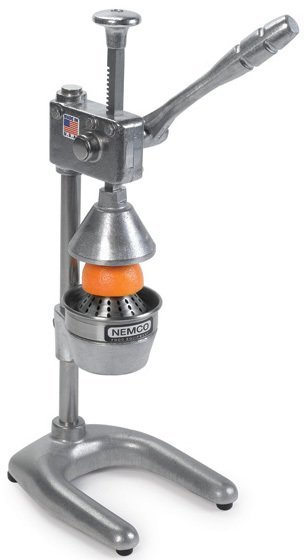 Nemco 55850, Countertop Manual Stainless Steel Citrus / Orange Juicer