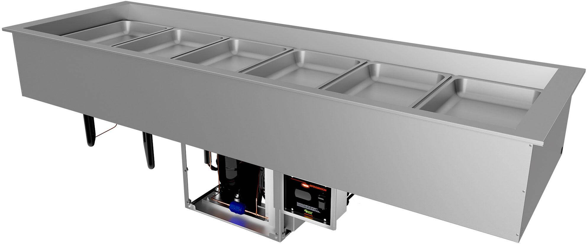 Hatco CWBP-6, Electric Drop-in Refrigerated Cold Food Well, 6 Pan
