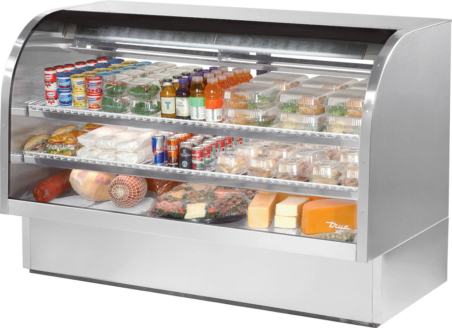 Refrigerated Deli Cases for Meats, Cheeses & Grab-and-Go