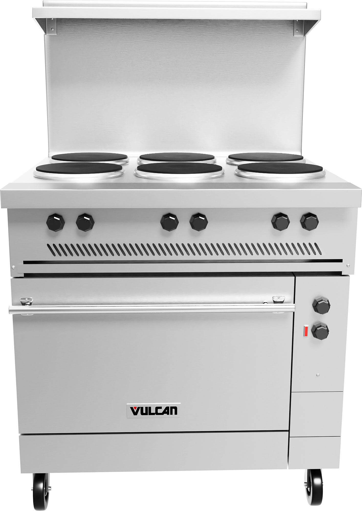 Vulcan EV36S-6FP480, 6 French Plate Burner Electric Restaurant