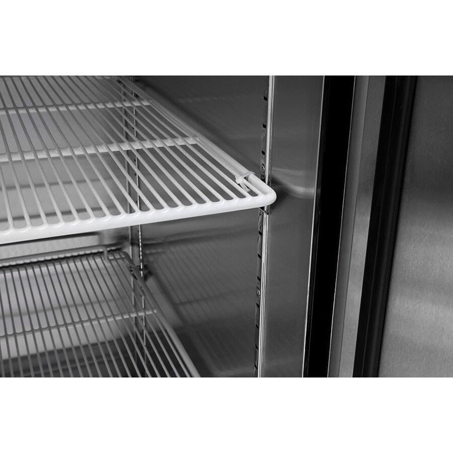 Atosa MBF8507GR Solid Door Reach-In Refrigerator, Bottom-Mount