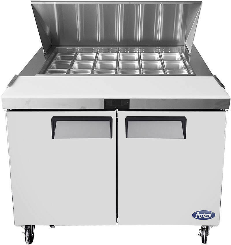 Atosa MSF8306GR Mega Top Refrigerated Prep Table
