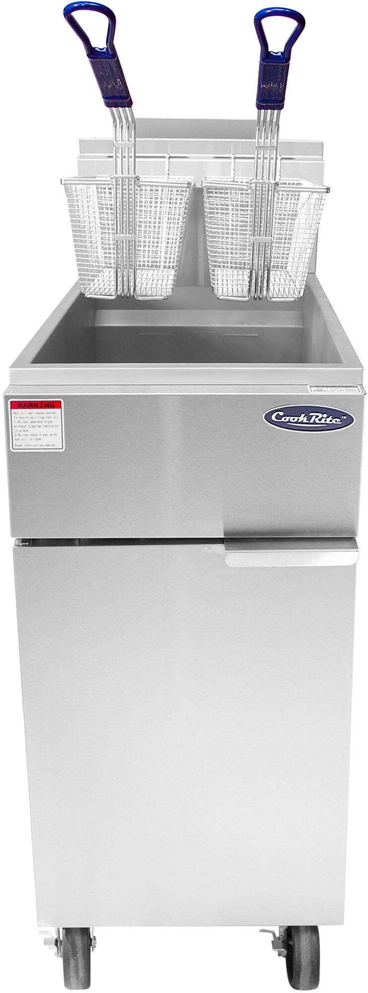 Cookline CF40-NG 16 Natural Gas 40 lb. Deep Fryer