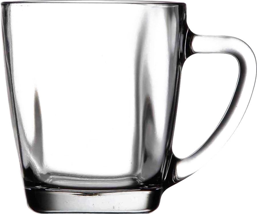 Anchor Hocking 83045A 16 oz. Glass Cafe Mug - 6/Case