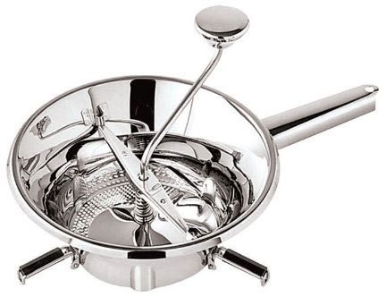 Louis Tellier N3004X, Small Food Mill, Stainless Steel