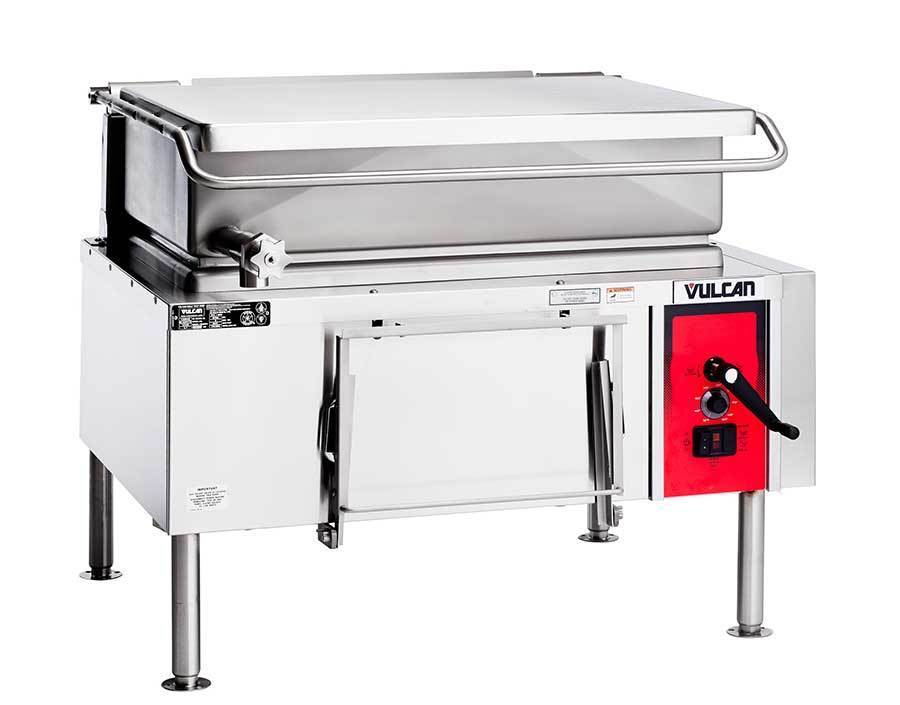 Vulcan VG40-1, 40 Gallon Natural Gas Freestanding Tilt Skillet