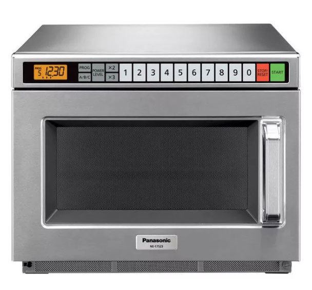 Panasonic NE-17523, 1.7 kW Commercial Microwave Oven, Heavy Duty