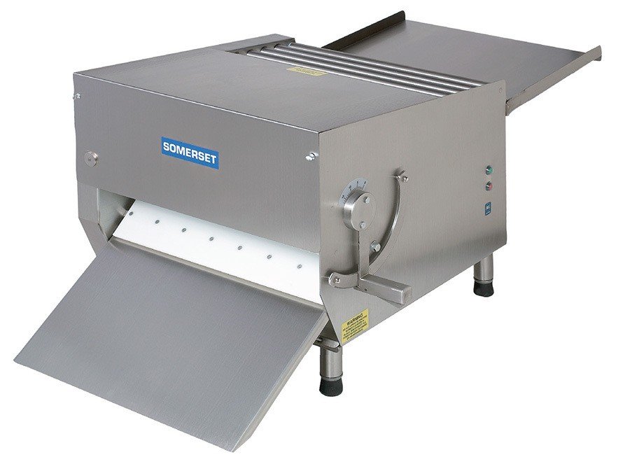 Somerset CDR-600F Countertop Dough Sheeter with Tray, 30 Roller