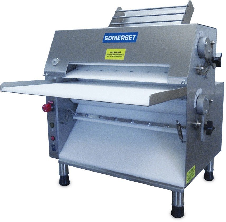 Somerset CDR-600F Countertop Dough Sheeter with Tray, 30 Roller