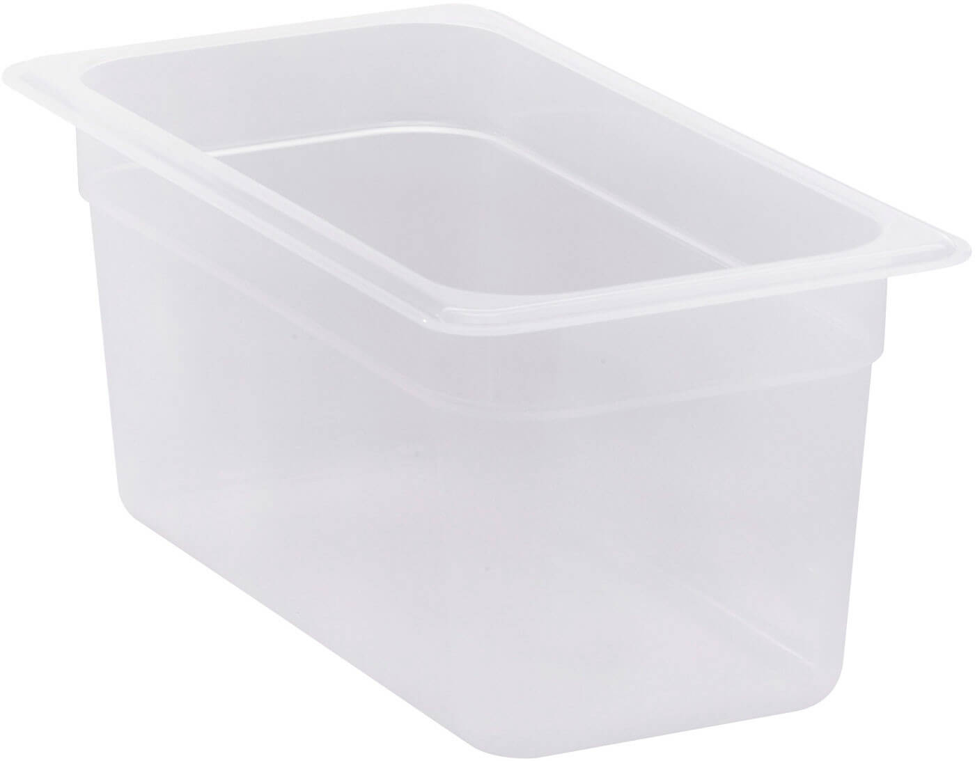 Cambro 46PP190 1/4 Size Translucent Food Storage Pan - 6 Deep