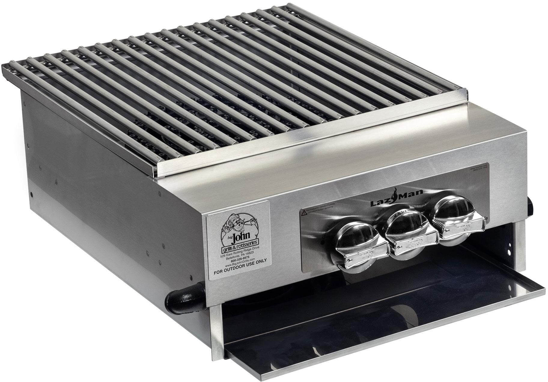 Big John 300615-LP, Single Burner Propane Gas Stainless Steel