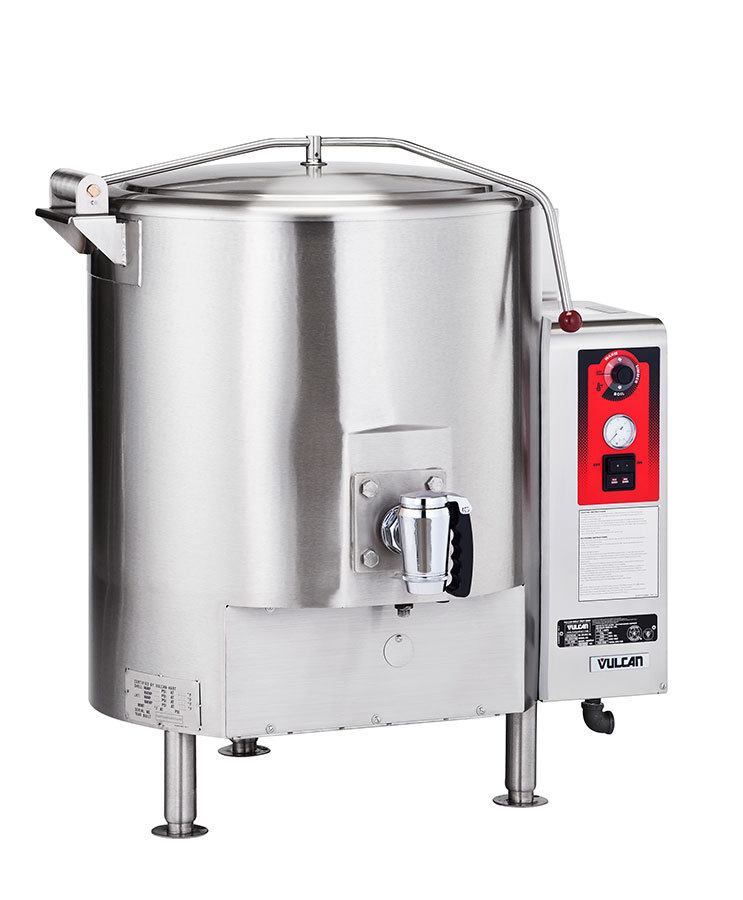 Tilting Kettle, gas, 40 gallon capacity, 2/3 jacket, thermostatic control,  electronic ignition