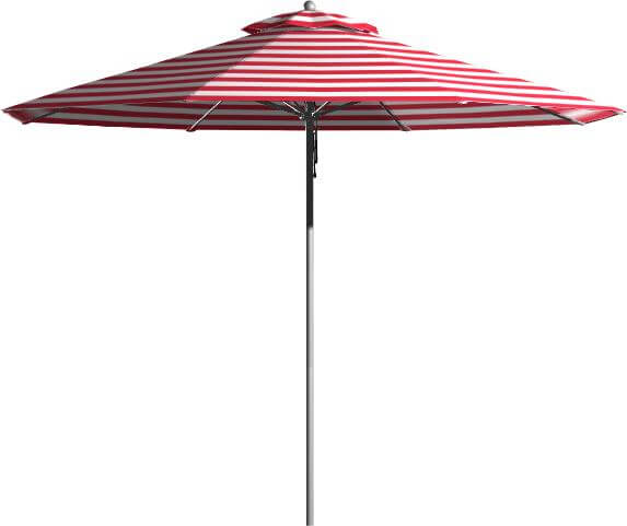 Frankford Umbrellas 864FM-R-012, 11' Monterey Octagonal Pulley
