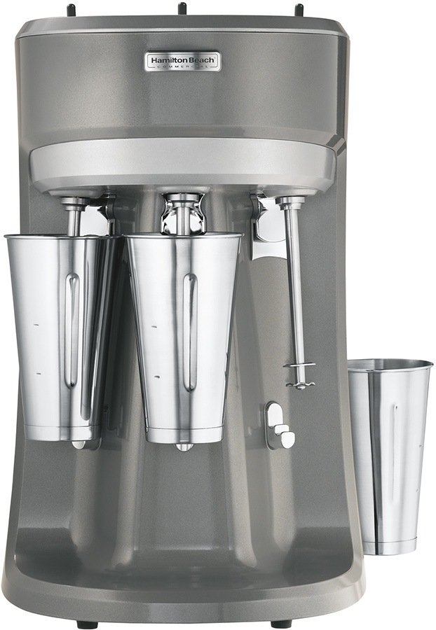 Omega M1000 Single Spindle Milkshake Maker, Black/Silver