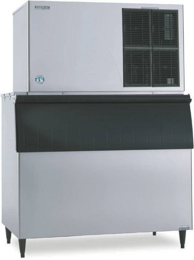 Hoshizaki KM-1301SAH, 1329 Lb Crescent Cube Ice Machine, Air