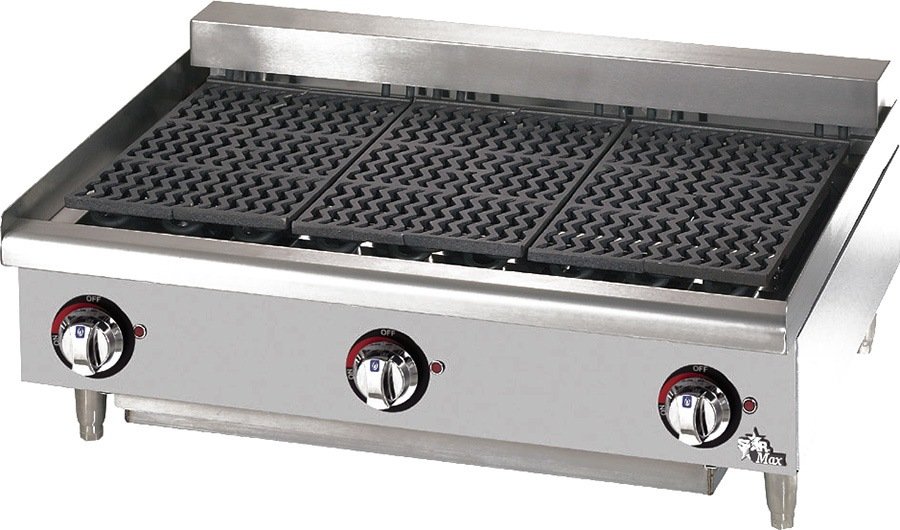 Gas lava Rock-Griddle 6036CBF