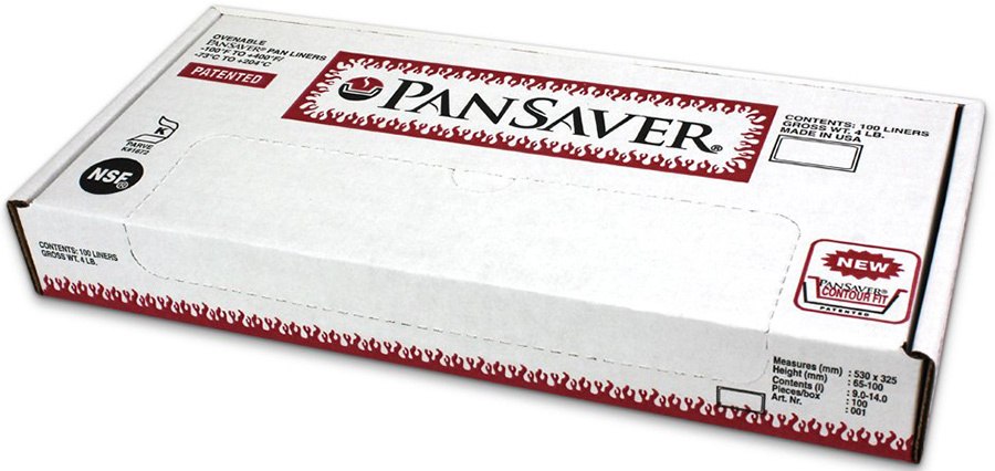 PanSaver 42008 Full-Size Bun Sheet Pan Liners