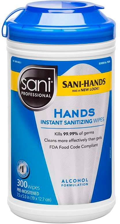 Sani Professional P92084, Sani-Hands 300 Count Instant Hand