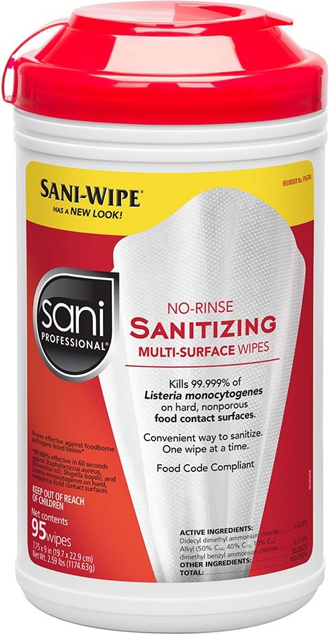 衛生日用品 snimpr Sani Professional P56784, 95 Count No-Rinse Multi-Surface