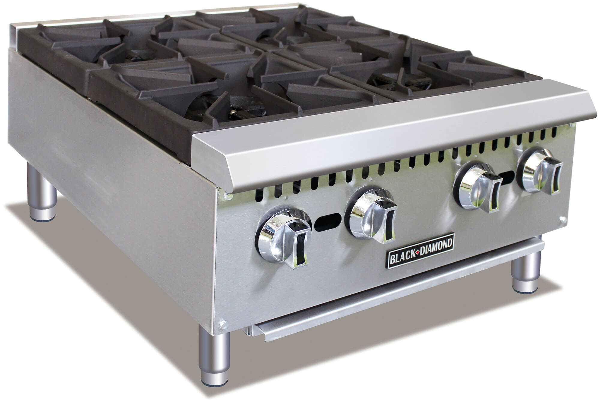 Imperial IHPA-10-60 10 Burner Countertop Gas Hotplate / Range